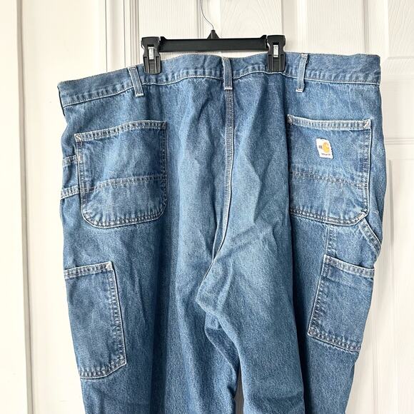 Carhartt FR Fire Resistant Category 2 Relaxed Fit Denim Jeans Men Waist 50 - Picture 10 of 16